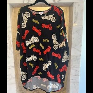 High low motorcycle tunic (t shirt material)